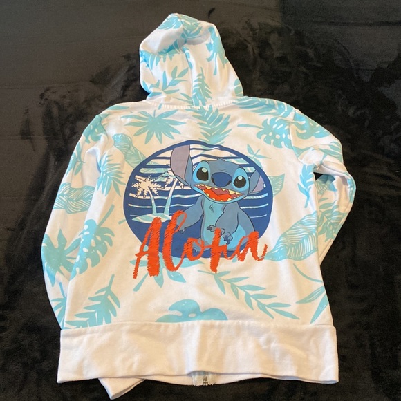 Disney Tops - Disney Stitch Aloha Hoodie